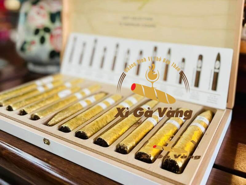 Xì gà dát vàng thể hiện đẳng cấp và vị thế của người được tặng